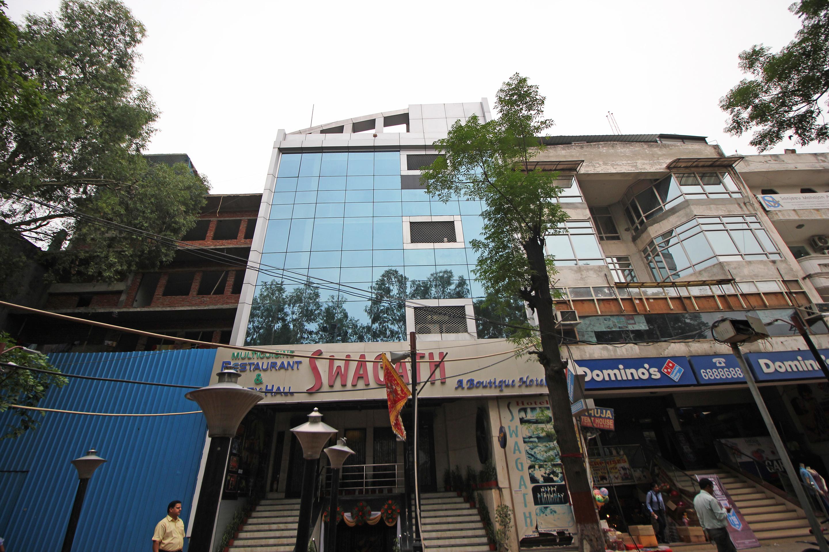 ניו דלהי Oyo 5915 Hotel Swagath מראה חיצוני תמונה