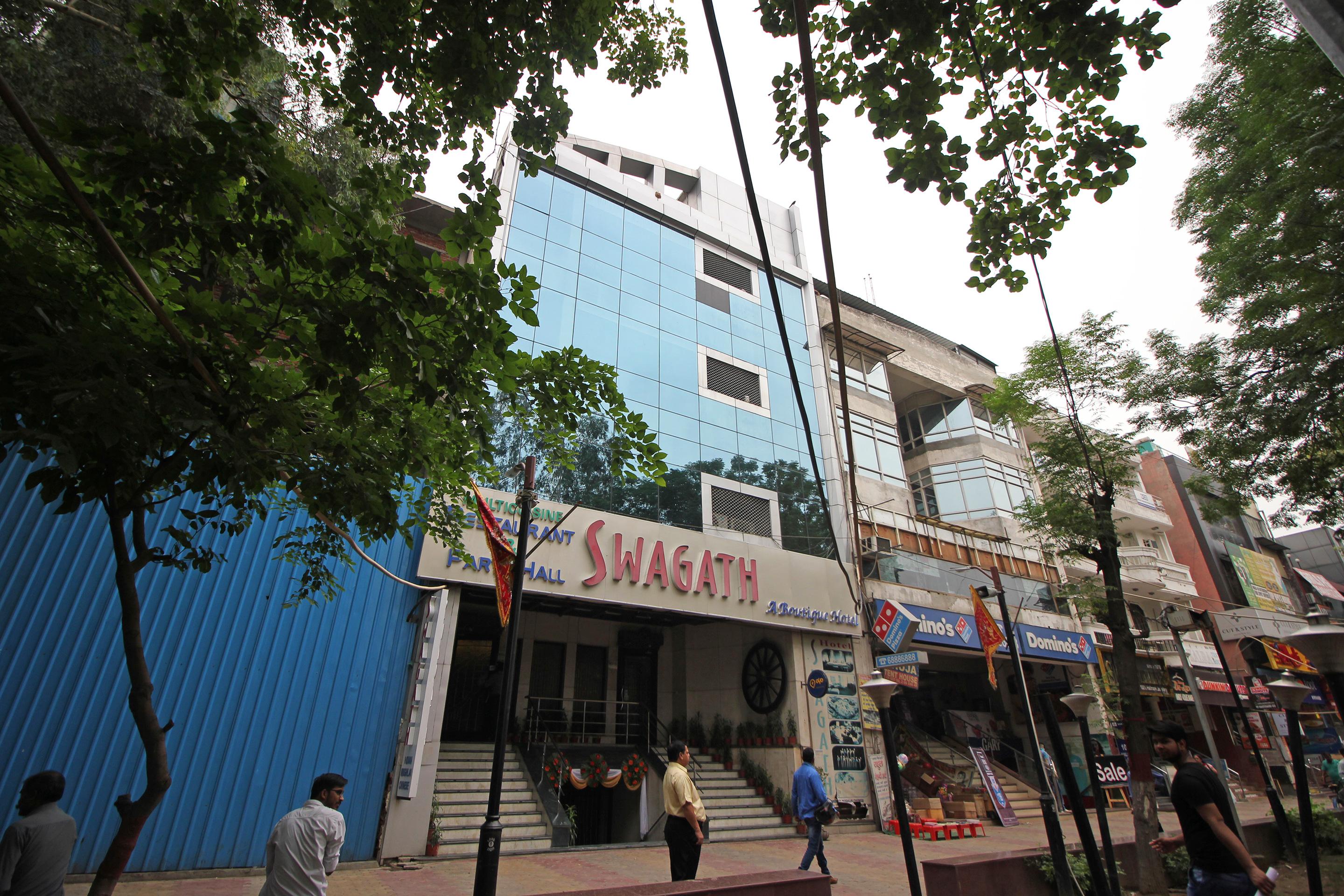 ניו דלהי Oyo 5915 Hotel Swagath מראה חיצוני תמונה